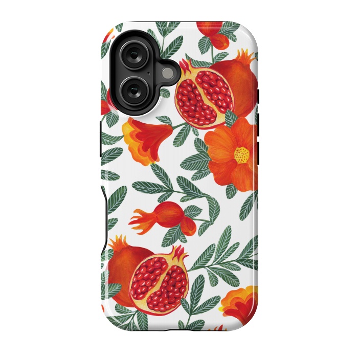 iPhone 16 StrongFit Pomegranate by Julia Badeeva