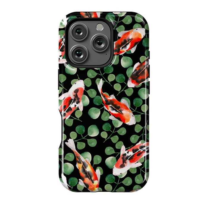 iPhone 16 Pro StrongFit Koi fish by Julia Badeeva