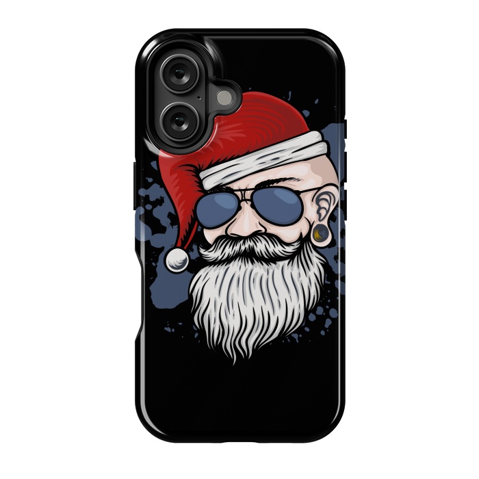 iPhone 16 StrongFit funny santa claus by haroulita