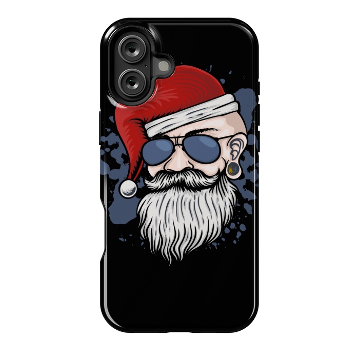 iPhone 16 Plus StrongFit funny santa claus by haroulita