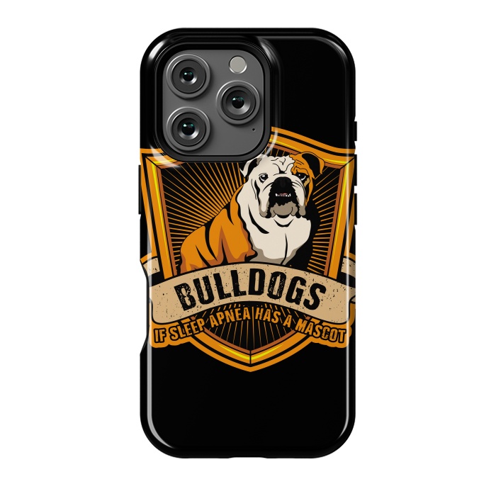 iPhone 16 Pro StrongFit bulldog by haroulita