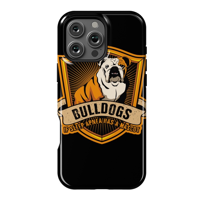 iPhone 16 Pro Max StrongFit bulldog by haroulita