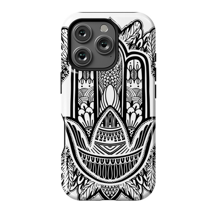 iPhone 16 Pro StrongFit hamsa hand x by haroulita