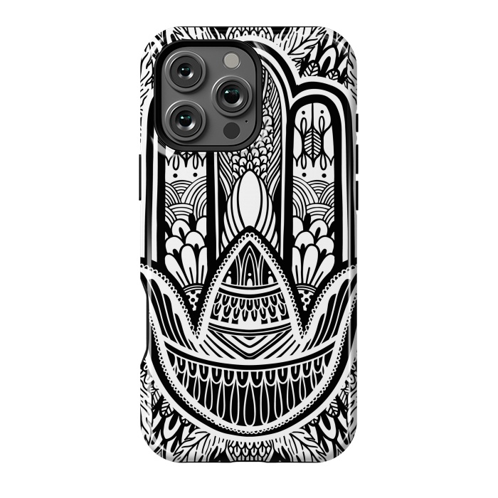 iPhone 16 Pro Max StrongFit hamsa hand x by haroulita