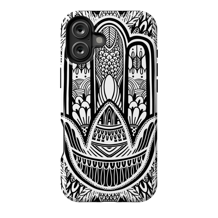 iPhone 16 Plus StrongFit hamsa hand x by haroulita