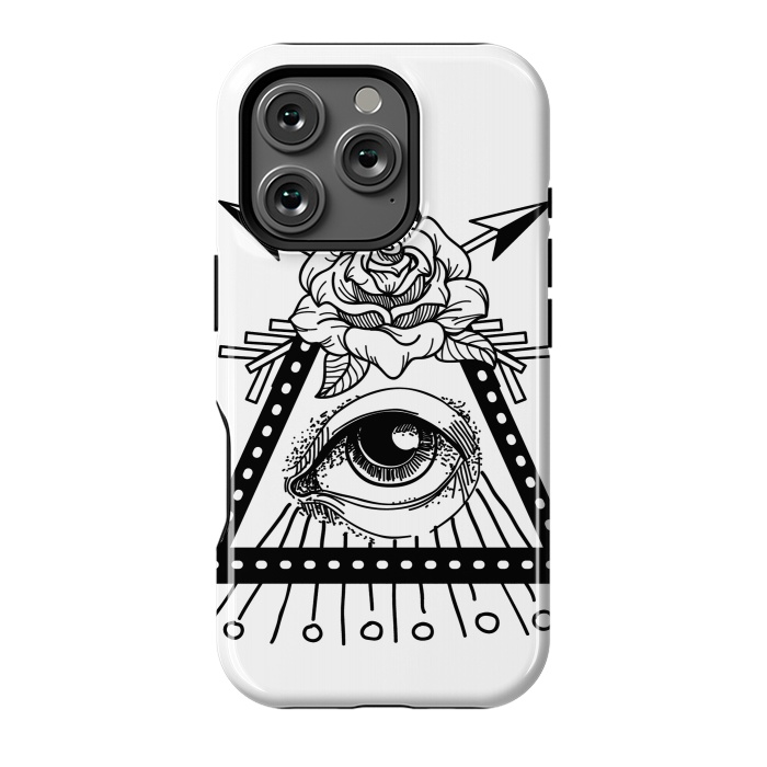 iPhone 16 Pro StrongFit third eye rose by haroulita