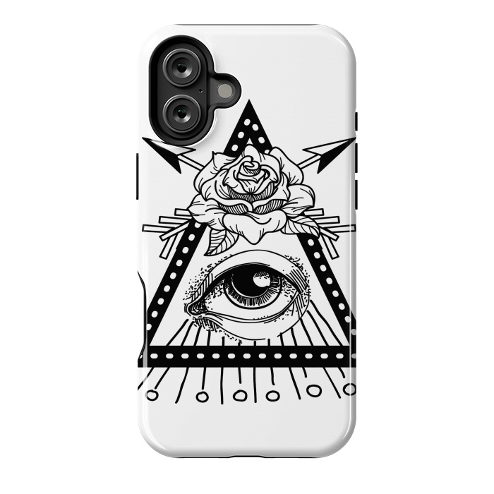 iPhone 16 Plus StrongFit third eye rose by haroulita