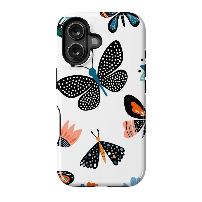 iPhone 16 StrongFit butterflies c by haroulita