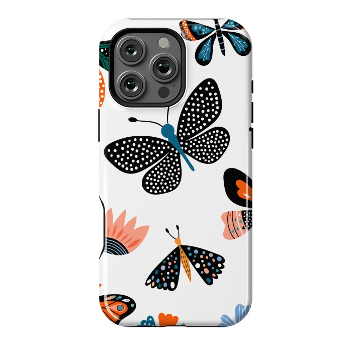 iPhone 16 Pro Max StrongFit butterflies c by haroulita