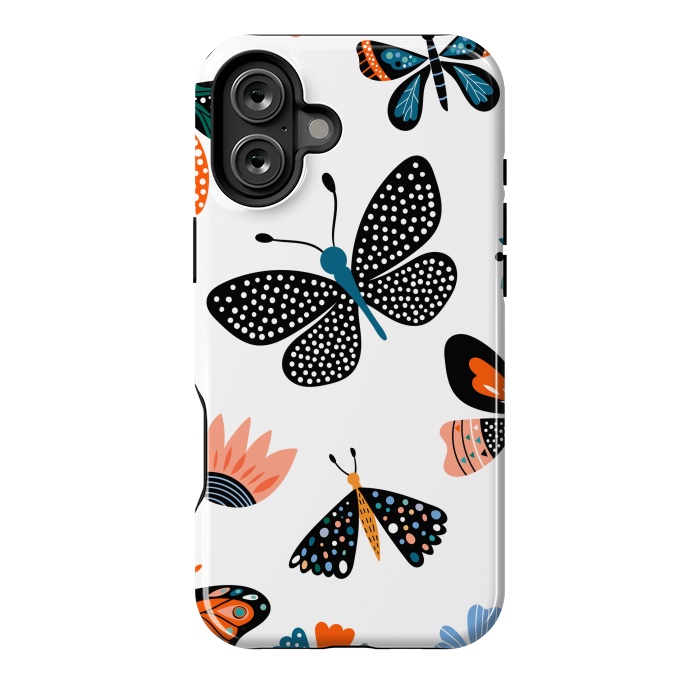 iPhone 16 Plus StrongFit butterflies c by haroulita