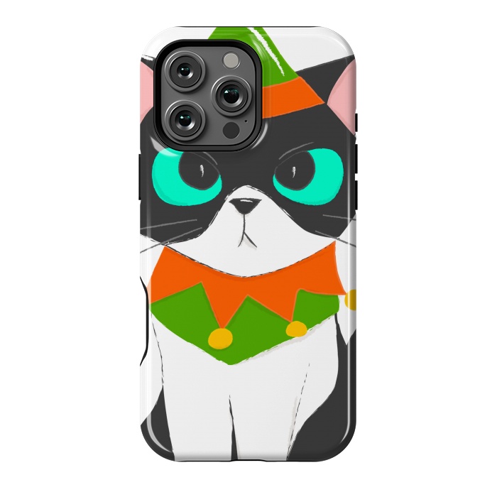 iPhone 16 Pro Max StrongFit funny kitty by haroulita