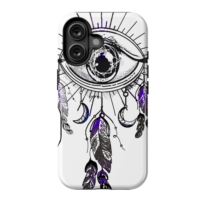 iPhone 16 StrongFit dreamcatcher eye by haroulita