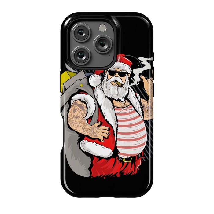 iPhone 16 Pro StrongFit funny santa x by haroulita