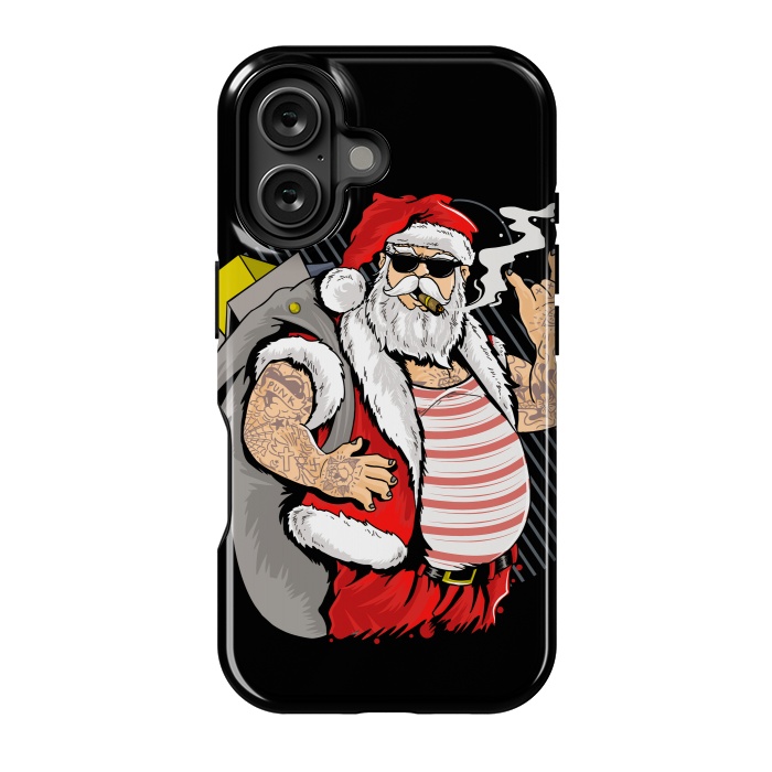 iPhone 16 StrongFit funny santa x by haroulita