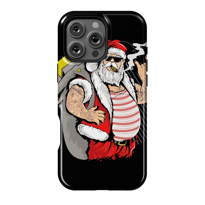 iPhone 16 Pro Max StrongFit funny santa x by haroulita