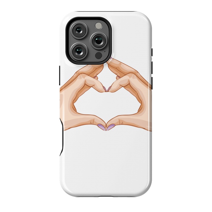 iPhone 16 Pro Max StrongFit heart hand  by haroulita