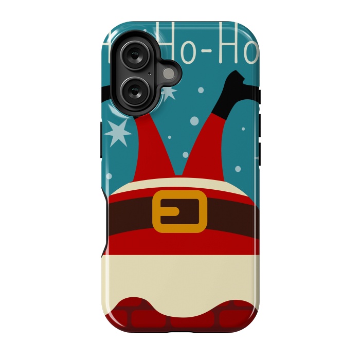 iPhone 16 StrongFit cute funny santa by haroulita