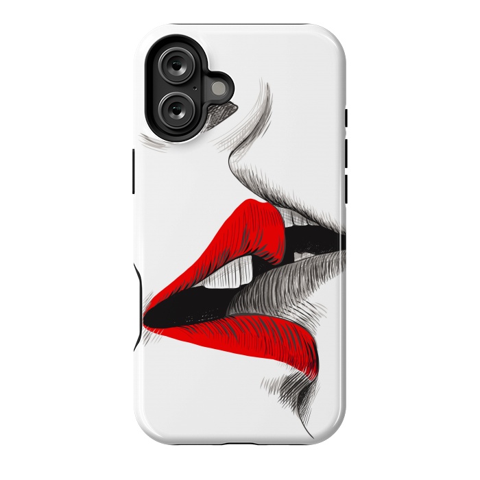 iPhone 16 Plus StrongFit kiss by haroulita