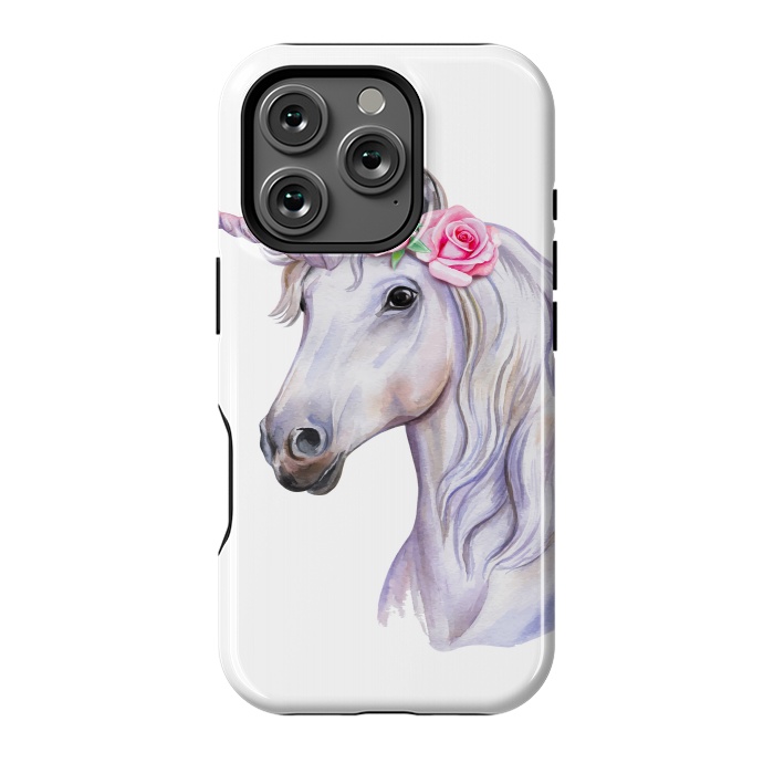 iPhone 16 Pro StrongFit magical unicorn by haroulita