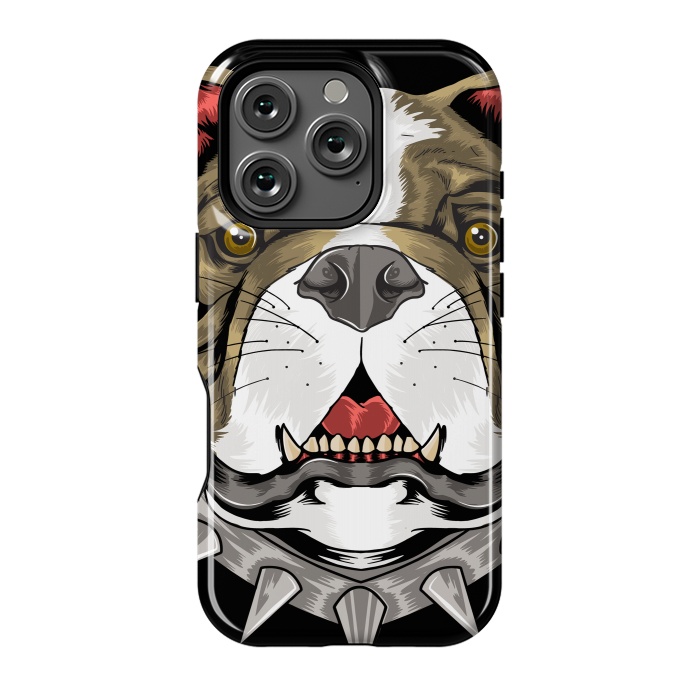 iPhone 16 Pro StrongFit bulldog i by haroulita