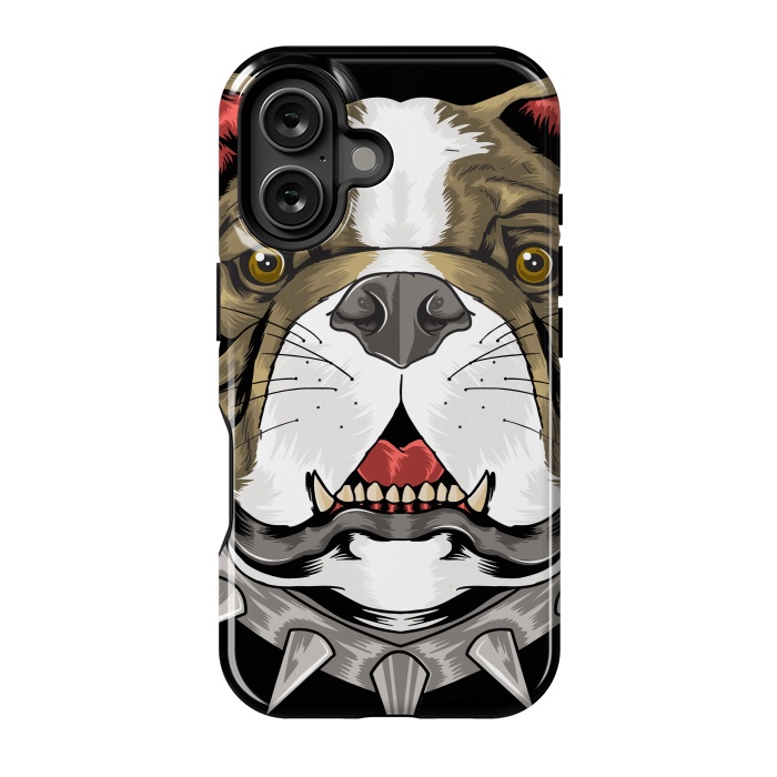 iPhone 16 StrongFit bulldog i by haroulita