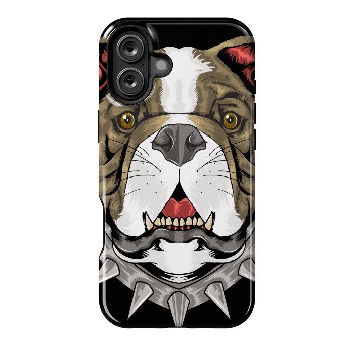 iPhone 16 Plus StrongFit bulldog i by haroulita