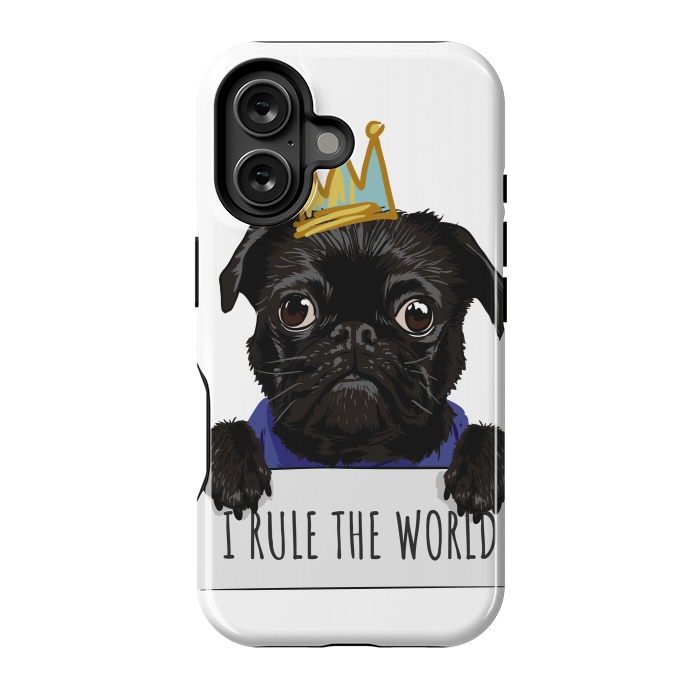 iPhone 16 StrongFit pug by haroulita