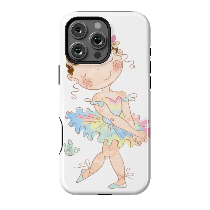 iPhone 16 Pro Max StrongFit shy ballerina by haroulita