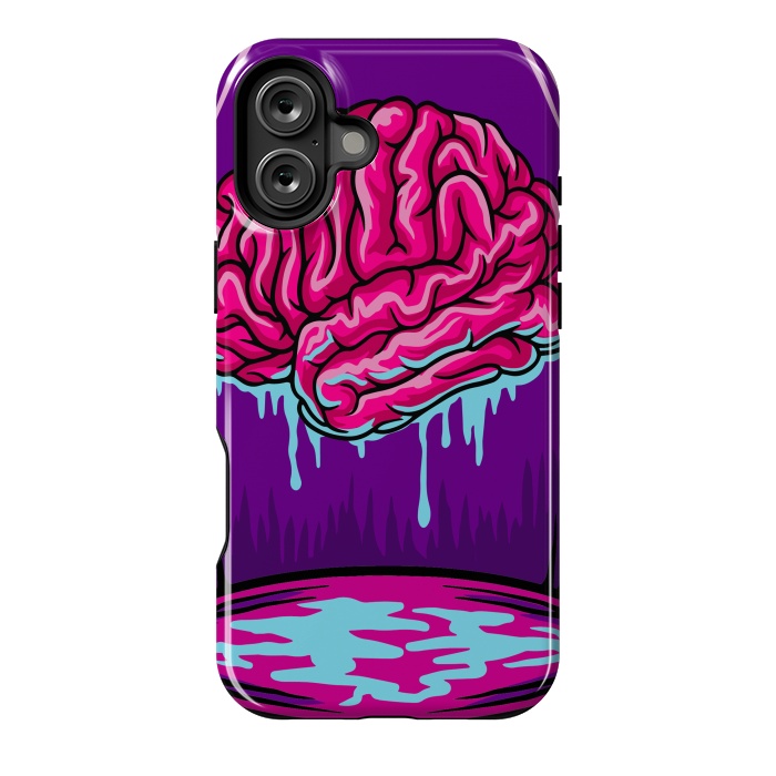 iPhone 16 Plus StrongFit brain by haroulita