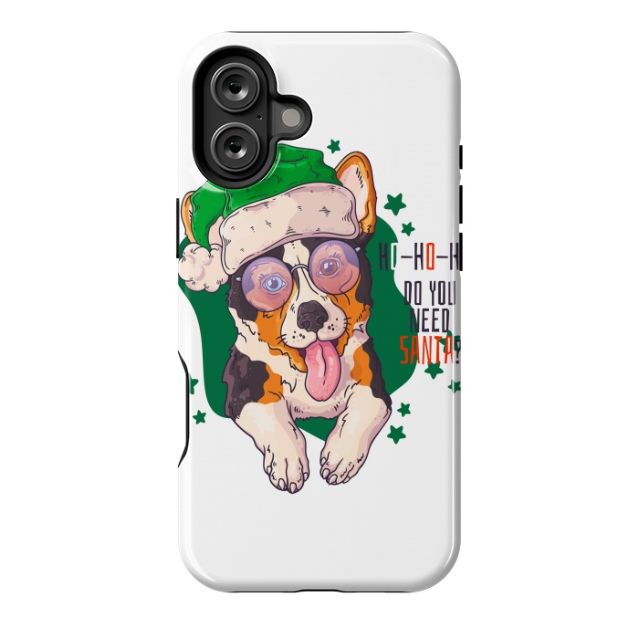 iPhone 16 Plus StrongFit ho ho ho santa by haroulita