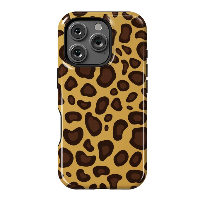 iPhone 16 Pro StrongFit animal print leopard by haroulita