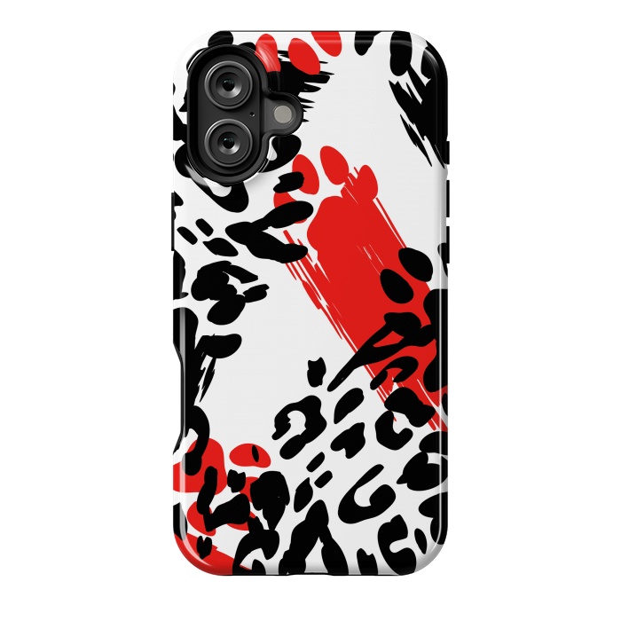 iPhone 16 Plus StrongFit colorful anima print by haroulita