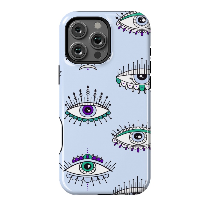 iPhone 16 Pro Max StrongFit evil eyes by haroulita