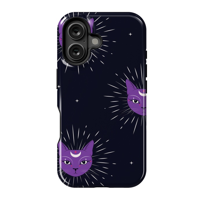 iPhone 16 StrongFit magic cats by haroulita