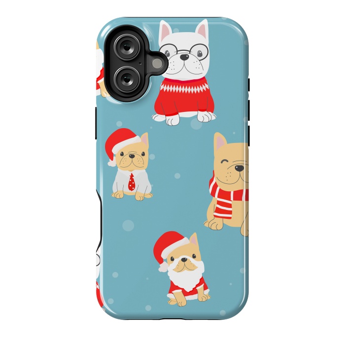 iPhone 16 Plus StrongFit cute frenchies  by haroulita