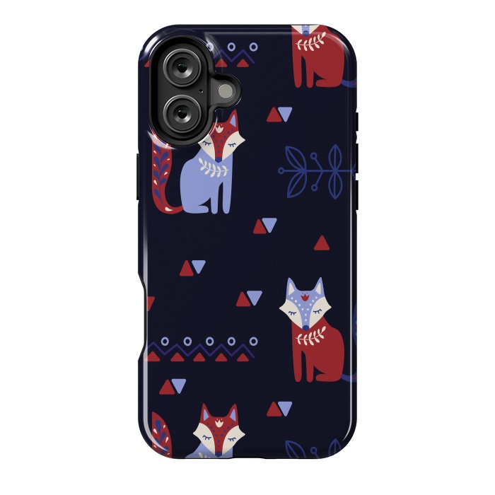 iPhone 16 Plus StrongFit cute fox by haroulita