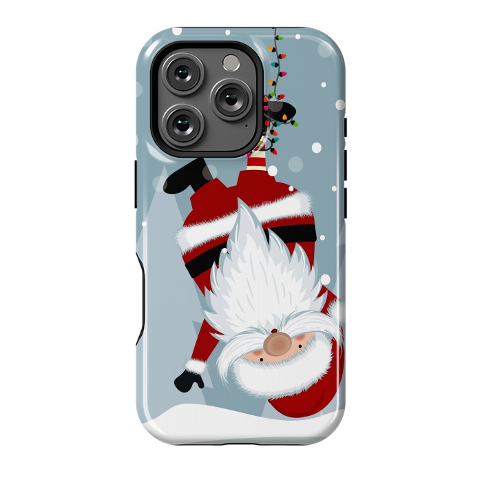 iPhone 16 Pro StrongFit funny santa claus xmas by haroulita