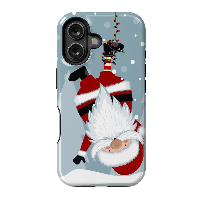 iPhone 16 StrongFit funny santa claus xmas by haroulita