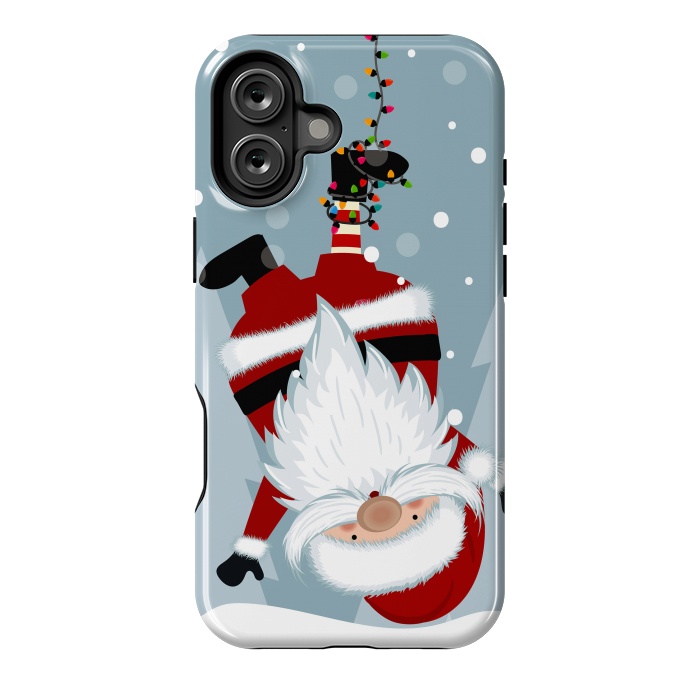 iPhone 16 Plus StrongFit funny santa claus xmas by haroulita