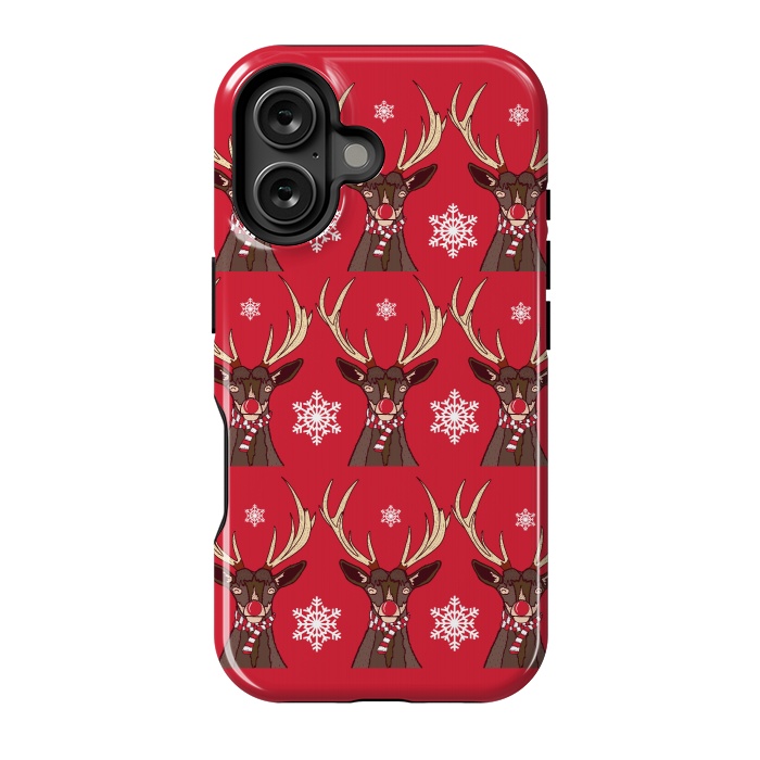 iPhone 16 StrongFit Reindeers by Steve Wade (Swade)