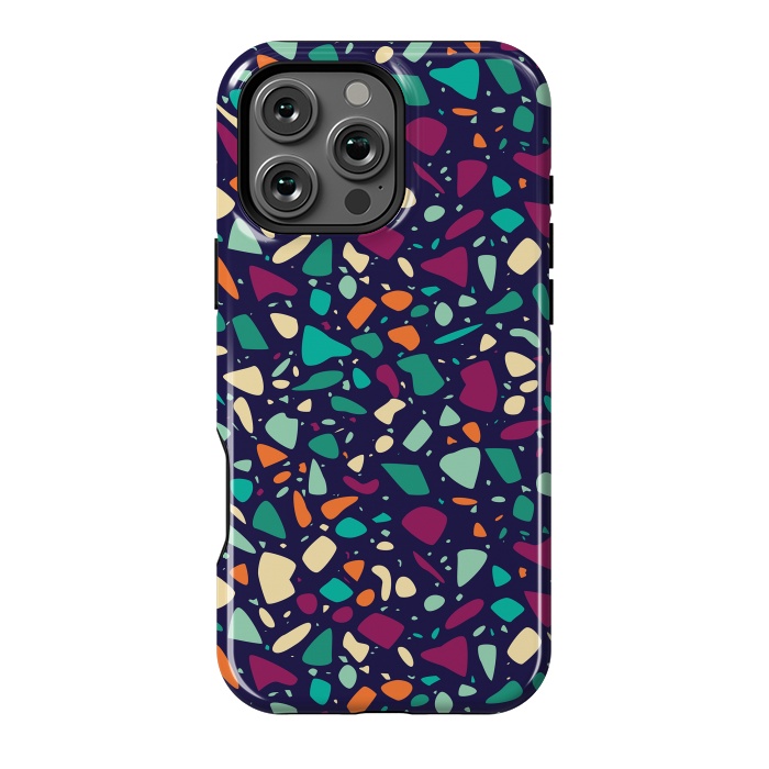 iPhone 16 Pro Max StrongFit Terrazzo 011 by Jelena Obradovic