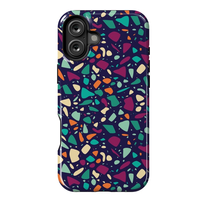 iPhone 16 Plus StrongFit Terrazzo 011 by Jelena Obradovic