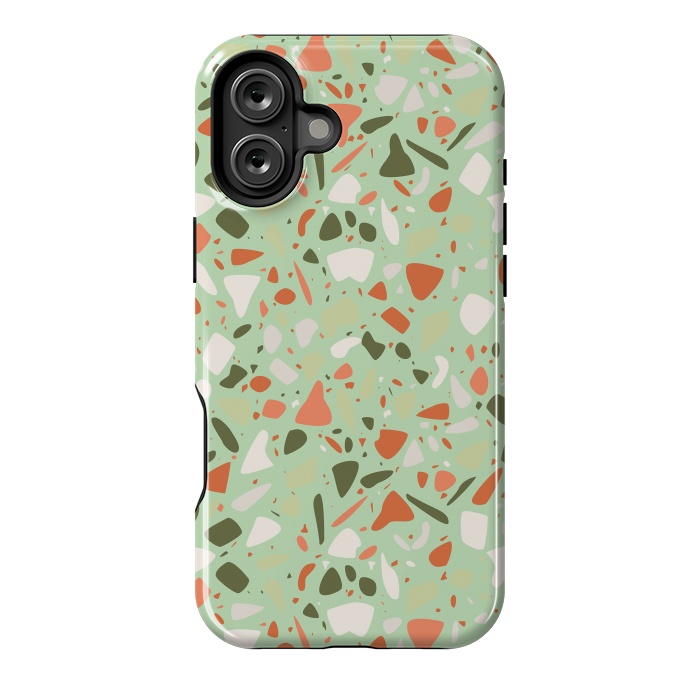 iPhone 16 Plus StrongFit Terrazzo 012 by Jelena Obradovic