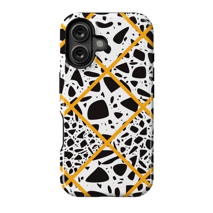 iPhone 16 StrongFit Terrazzo 016 by Jelena Obradovic