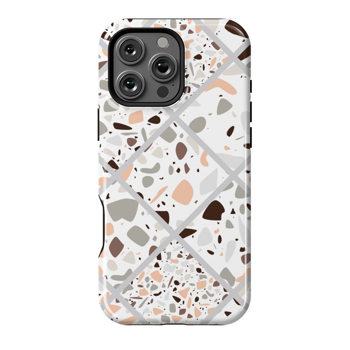 iPhone 16 Pro Max StrongFit Terrazzo 017 by Jelena Obradovic