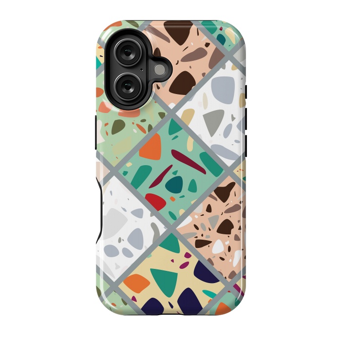 iPhone 16 StrongFit Terrazzo 018 by Jelena Obradovic