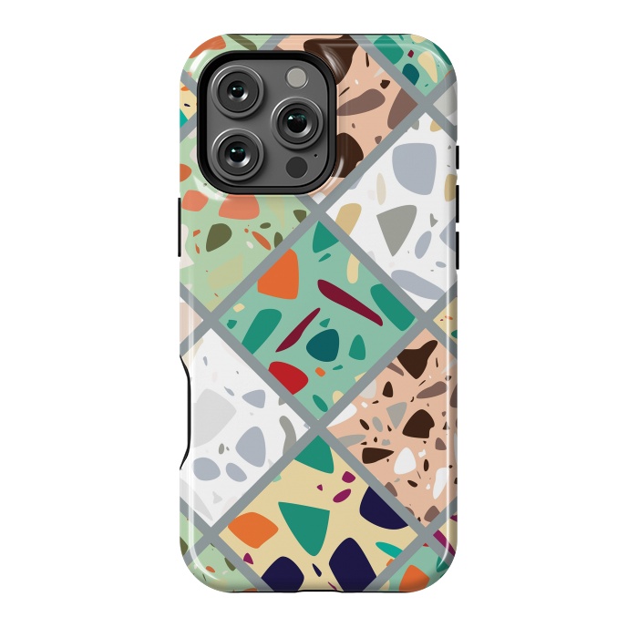 iPhone 16 Pro Max StrongFit Terrazzo 018 by Jelena Obradovic