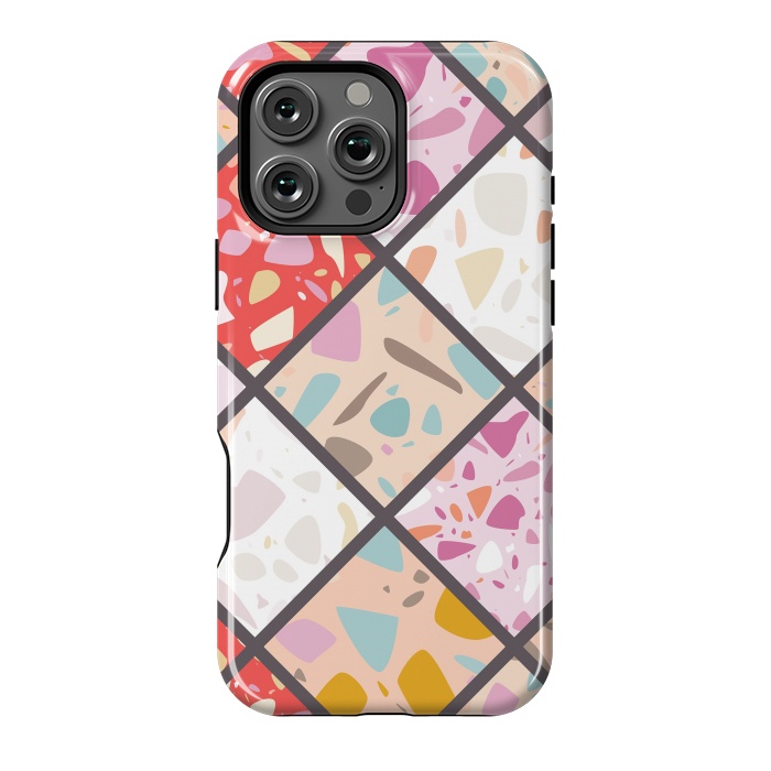 iPhone 16 Pro Max StrongFit Terrazzo 019 by Jelena Obradovic