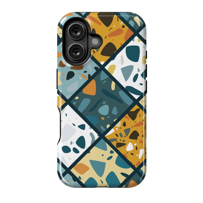 iPhone 16 StrongFit Terrazzo 020 by Jelena Obradovic