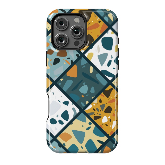 iPhone 16 Pro Max StrongFit Terrazzo 020 by Jelena Obradovic